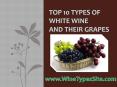 Top 10 Types of White Wine and Their Grapes