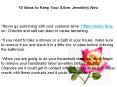 10 Ideas to Keep Your Silver Jewellery New PowerPoint PPT Presentation