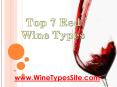 Top 7 Red Wine Types