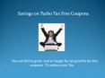 Turbo Tax Free Coupons