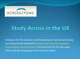 Study Across the Pond in the UK PowerPoint PPT Presentation