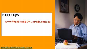 Perth SEO - SEO Tips and tricks
