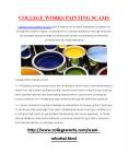 College works painting scams PowerPoint PPT Presentation