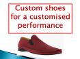 Custom shoes for a customised performance PowerPoint PPT Presentation