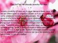 Tips to Find Wholesale Jewelry For Men PowerPoint PPT Presentation