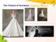 The texture of Noviamor wedding dresses PowerPoint PPT Presentation