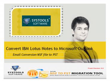 Excellent Software for NSF to PST on Real Price $250 only