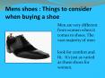 Men's shoes : Things to consider when buying a shoe | men's leather shoes
