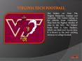 Virginia Tech Football Tickets PowerPoint PPT Presentation