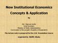 New Institutional Economics ppt PowerPoint PPT Presentation