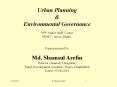 Urban Planning and environmental Management ppt PowerPoint PPT Presentation