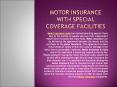 motor insurance PowerPoint PPT Presentation