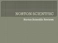 Norton Scientific Reviews PowerPoint PPT Presentation