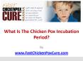 What Is The Chicken Pox Incubation Period PowerPoint PPT Presentation