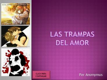 La trampas del amor