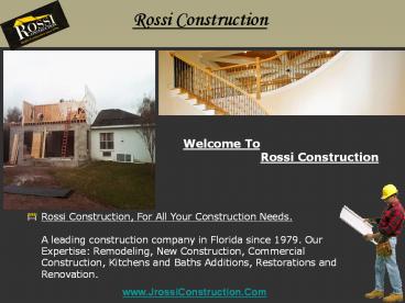 Jrossiconstruction : Tampa Florida Home Builders