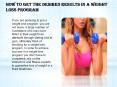 How to Get the Desired Results in a Weight Loss Program? PowerPoint PPT Presentation