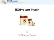SEOPressor Plugin