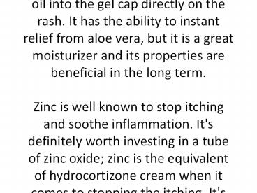 Home Remedies For Eczema