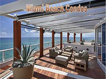 Miami Beach condos