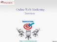 Online Web Marketing Services PowerPoint PPT Presentation