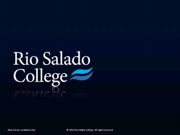 Rio Salado College: What an Associate Degree in General Business Offers Students