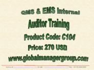 ISO 9001 and iso 14001 Internal Auditor Training