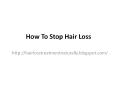 How to Treat Hair Thinning PowerPoint PPT Presentation