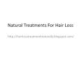 Best Treat Natural Hair Care PowerPoint PPT Presentation