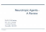 Neurotropic Agents -   A Review