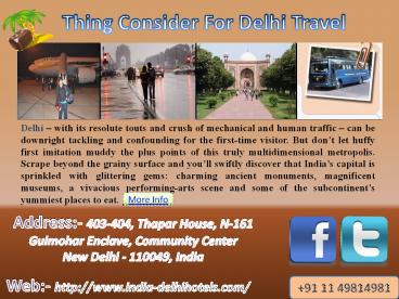 Travel Tips & Guides with India Delhi Hotels