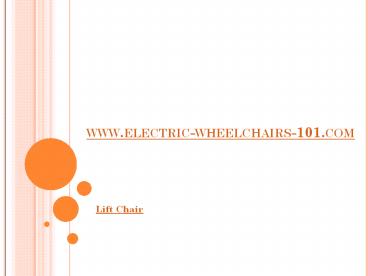 Lift chair guide by Electric-wheelchairs-101.com