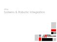 Systems and Robotic Integration PowerPoint PPT Presentation