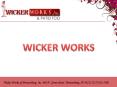 Wicker, Patio, Outdoor,Durable  Furniture Indianapolis Indiana : Wickerworksofbrownsburg PowerPoint PPT Presentation