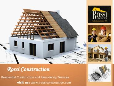 Rossi Construction-Tampa Florida Construction Companies