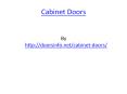 Cabinet Doors