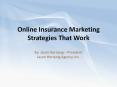 Online Insurance Marketing Strategies That Work