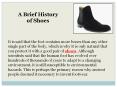 A Brief History of Shoes | custom shoes PowerPoint PPT Presentation