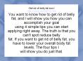 How to get rid of belly fat - 4 simple tips show you how PowerPoint PPT Presentation