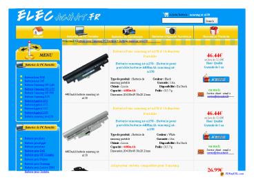 Batterie samsung n150 ,Batterie pour portable,batterie 4400mAh samsung n150