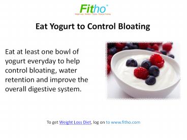 Best Weight Loss Foods | Fitho