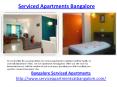 Serviced Apartments Bangalore PowerPoint PPT Presentation