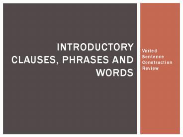 presentation player overlay