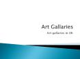 CONTEMPORARY ART GALLERIES A SHOWCASE FOR HELEN BRADLEY PAINTINGS. PowerPoint PPT Presentation