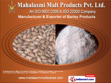 Mahalaxmi Salt