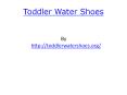 Toddler Water Shoes