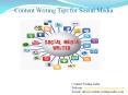 Exclusive Content Writing Tips for Social Media PowerPoint PPT Presentation