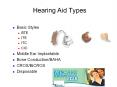 Hearing Aid Features (Quick Tour) PowerPoint PPT Presentation