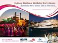 Sydney Harbour Birthday Party Boats PowerPoint PPT Presentation