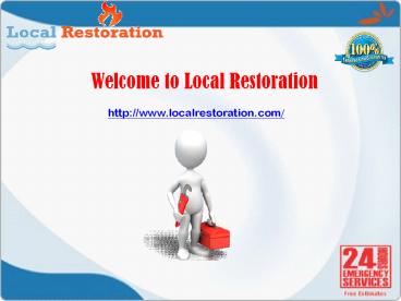 Local Restoration | water damage restoration